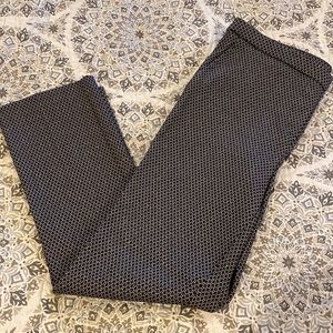 Jules & Leopold Black Pattern Pant